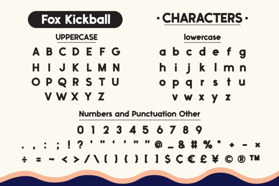 Fox Kickball Font Duo