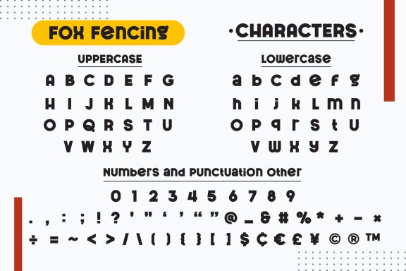 Fox Fencing Font