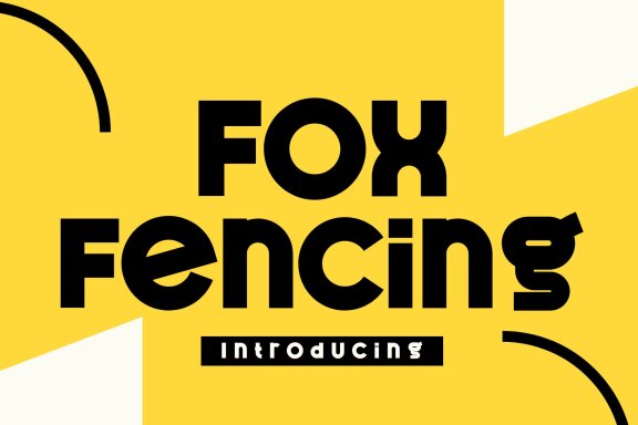 Fox Fencing Font