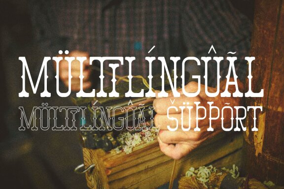 Volemik | Retro Slab Serif Font