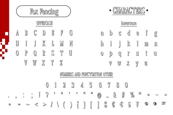 Fox Grilling Font Duo