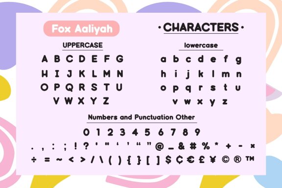 Fox Aaliyah Font
