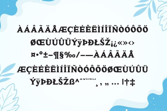 Fox Fishing Font
