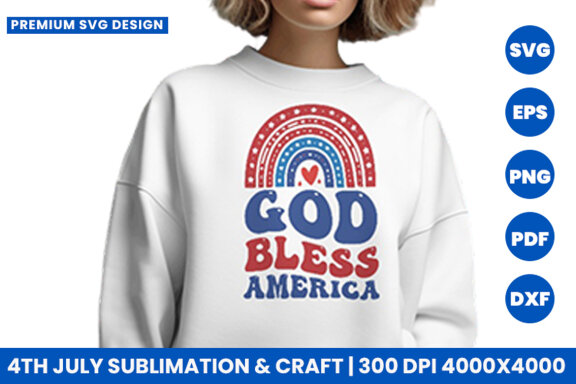 4th of July sublimation design, 4th July SVG, T-shirt SVG