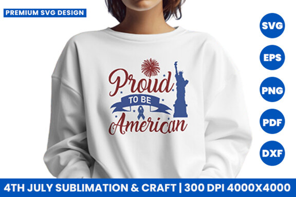 4th of July sublimation design, 4th July SVG, T-shirt SVG
