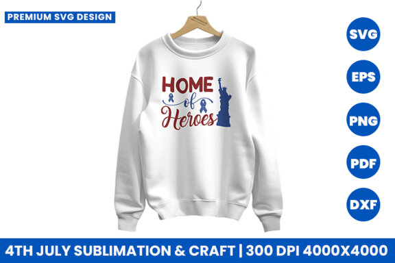 4th of July sublimation design, 4th July SVG, T-shirt SVG