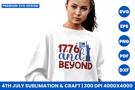 4th of July sublimation design, 4th July SVG, T-shirt SVG