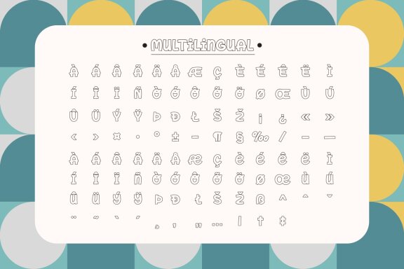 Fox Mario Font Trio