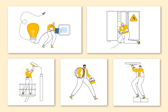 25 Lighting and Electricity Energy Illustration