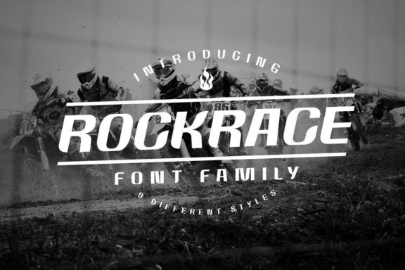 Rockrace Font Family