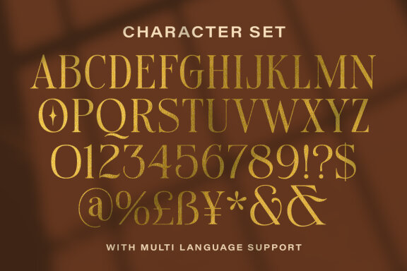 Suncrest stylish serif