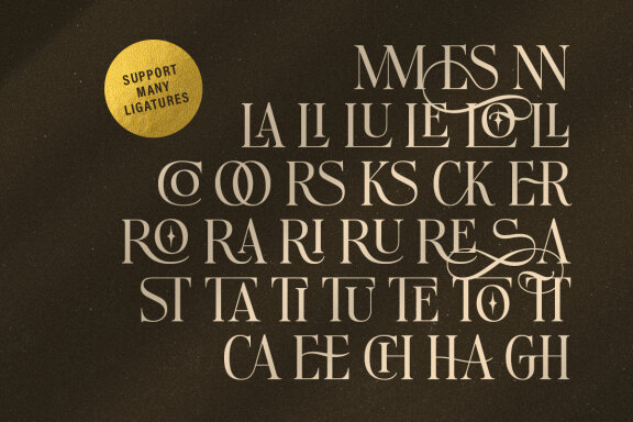 Suncrest stylish serif