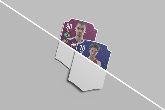 Two Soccer Badged Mockup