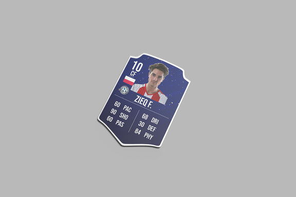 Minimalist Soccer Badged Mockup