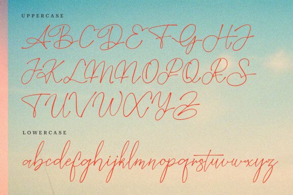 Gishelyna | Signature Script Font