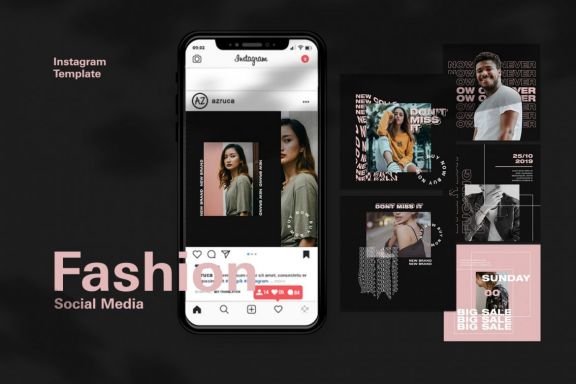 Fashion Instagram Templates 3