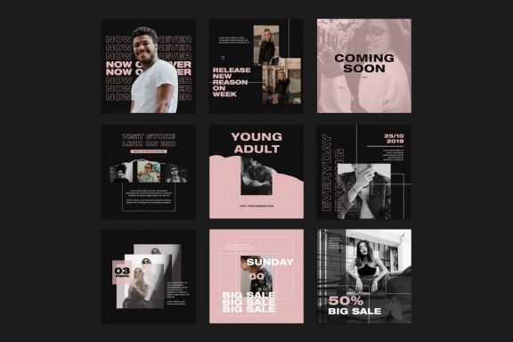 Fashion Instagram Templates 3