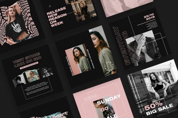Fashion Instagram Templates 3