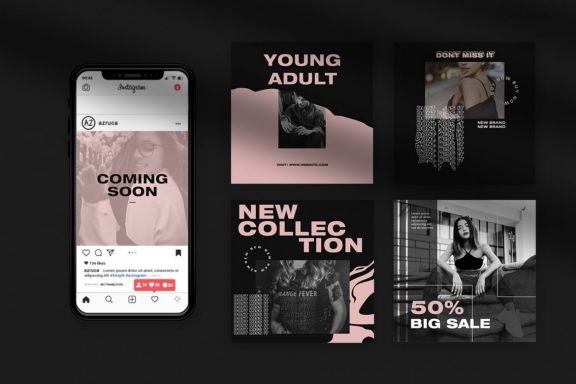 Fashion Instagram Templates 3