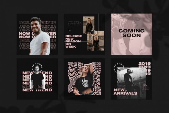 Fashion Instagram Templates 3