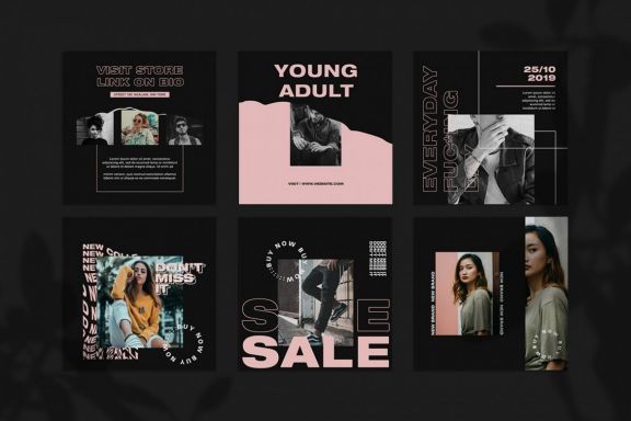 Fashion Instagram Templates 3