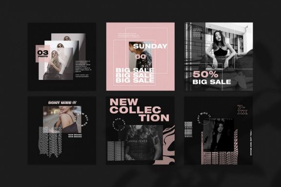 Fashion Instagram Templates 3