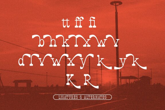 Badamy | Slab Serif Font