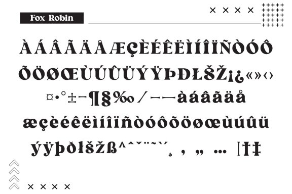 Fox Robin Font
