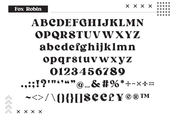 Fox Robin Font