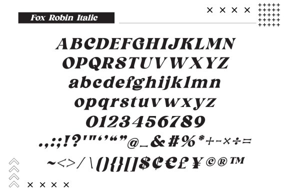 Fox Robin Font