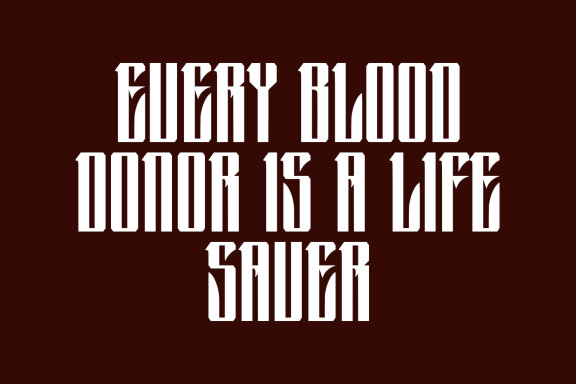 Theqiez Blackletter Display Font