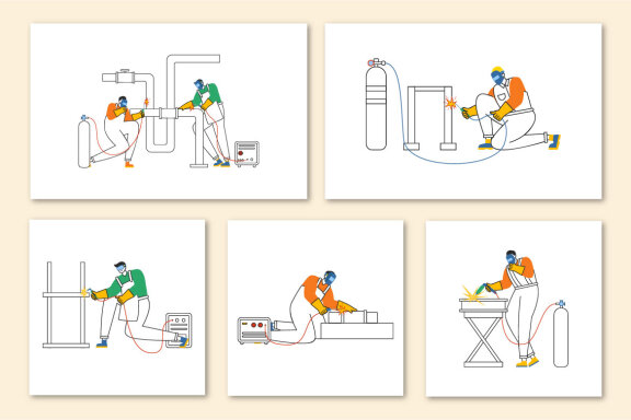 23 Welding Service Illustration