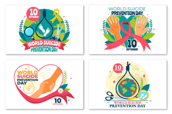 13 World Suicide Prevention Day Illustration
