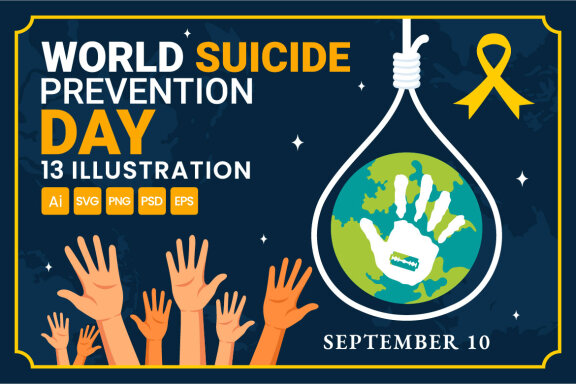 13 World Suicide Prevention Day Illustration