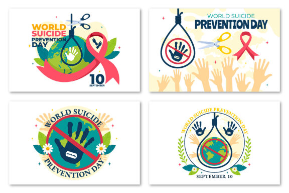 13 World Suicide Prevention Day Illustration