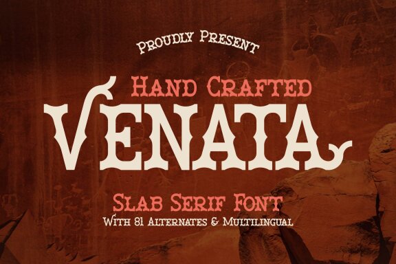 Venata | Slab Serif Font