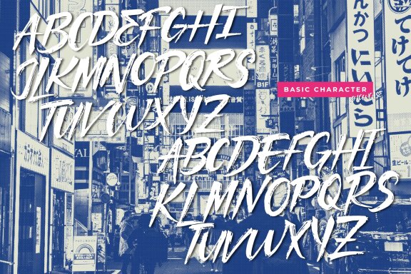Klomang Brush | Brush Script Font