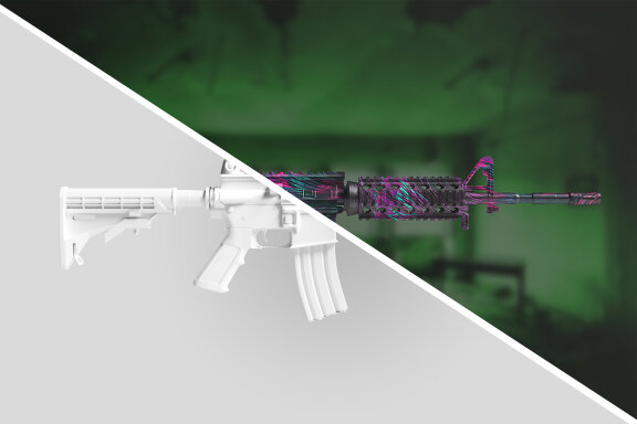 Game Weapon Mockup