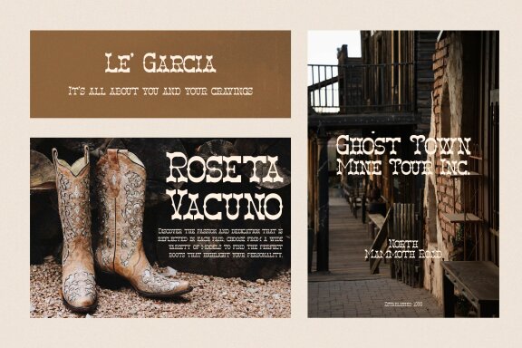 Aldest Tanigo | Western Slab Serif