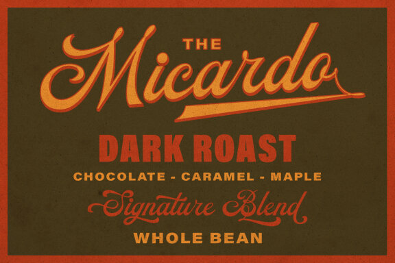 The Seaside Harbor - Vintage Script