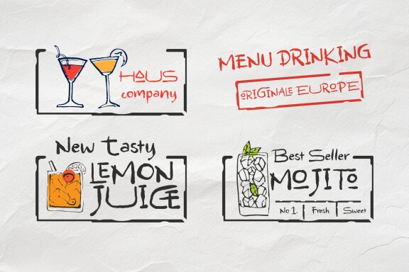 Ganas Juice | Doodly Display Font