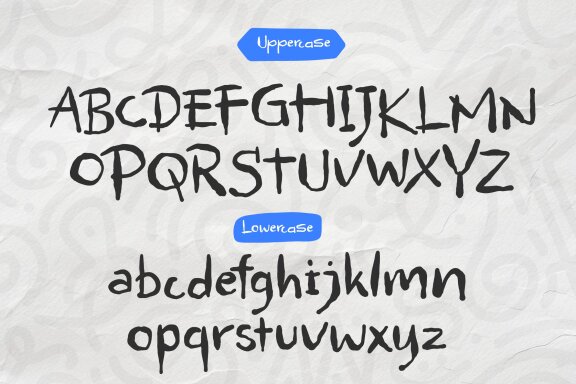 Ganas Juice | Doodly Display Font