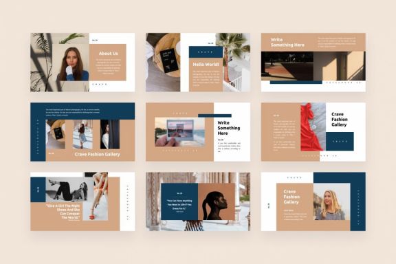 CRAVE Powerpoint Template