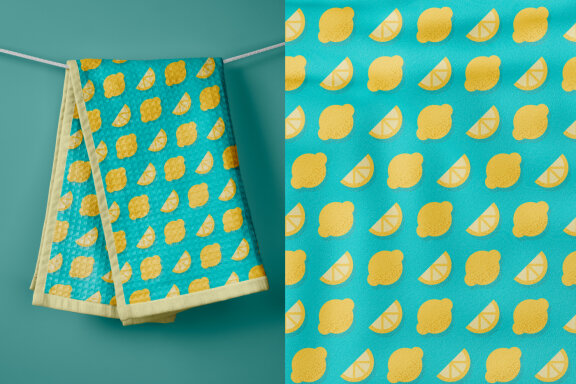 8 Geometric Fruit Seamless Patterns