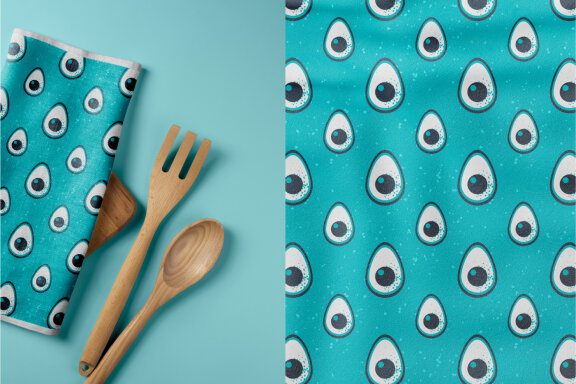 8 Geometric Fruit Seamless Patterns