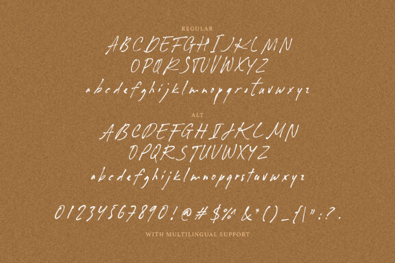Blindfold Organic Signature
