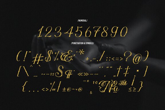 Nefaryth | Tattoo Font
