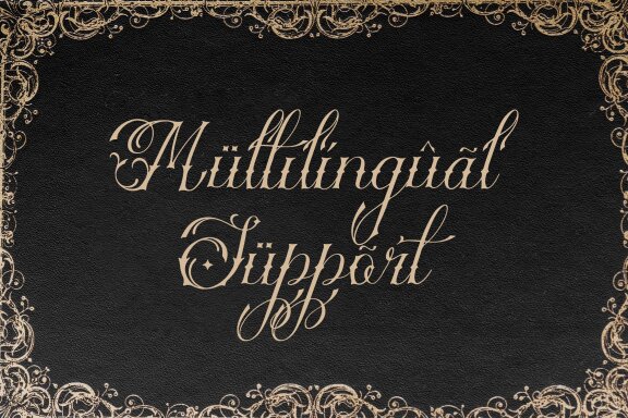 Nefaryth | Tattoo Font