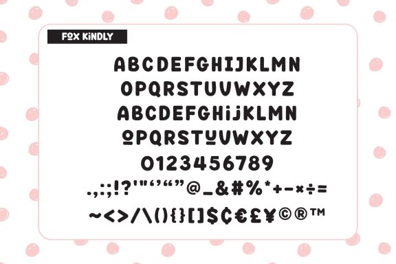 Fox Kindly Font Trio
