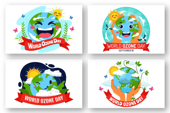 12 World Ozone Day Illustration